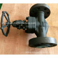 1500lb 2500lb Aço de carbono forjado A105 Flange End Globe Valve